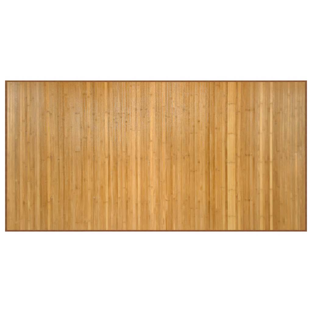 Tappeto Rettangolare Naturale 100x200 cm in Bambù