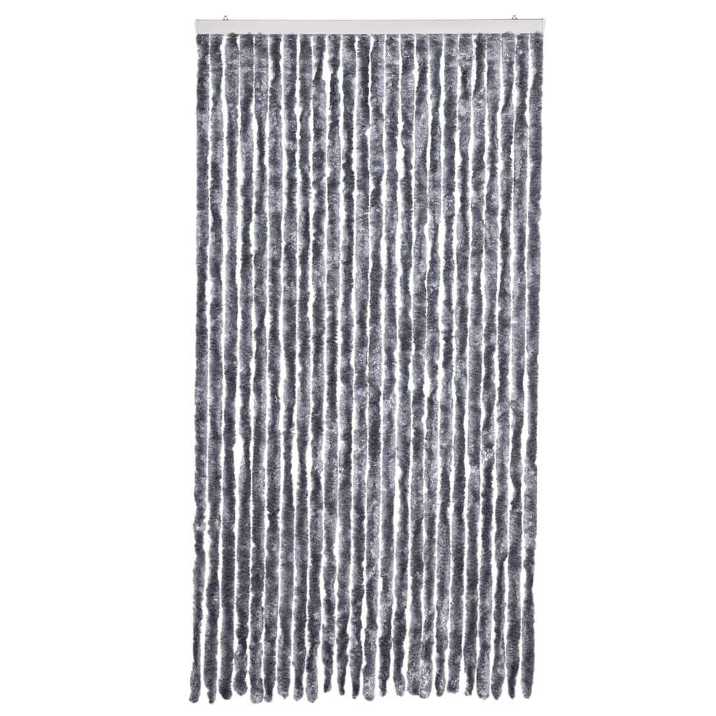 Tenda Antimosche Grigio Argento 100x230 cm in Ciniglia