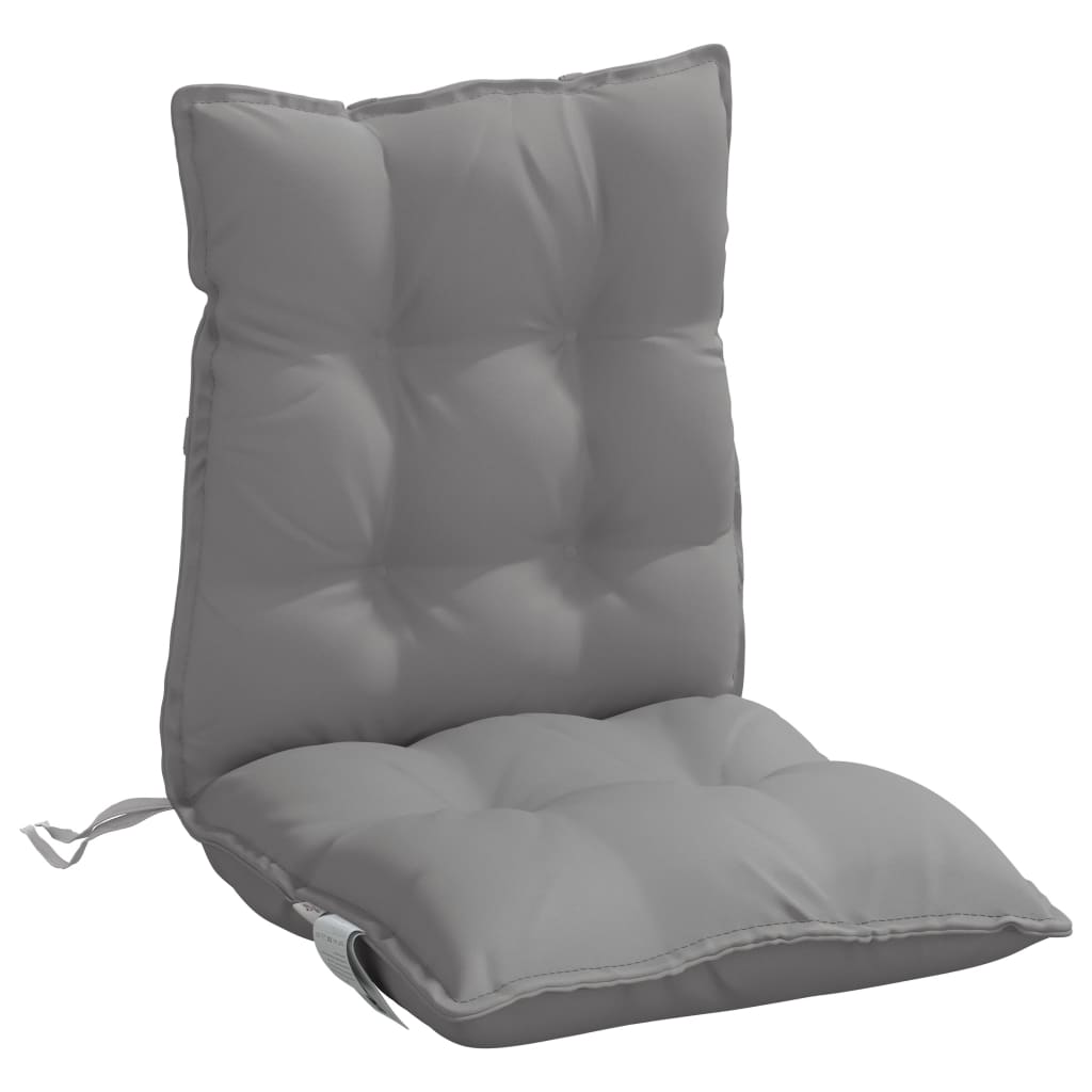 Cuscino da Esterno 4 pz Grigio 100 x 50 x 7 cm
