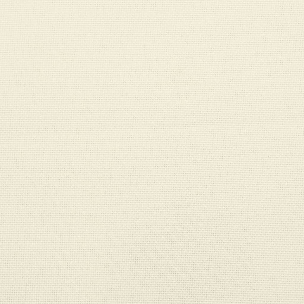 Cuscino da Esterno 2 pz Crema 100 x 50 x 7 cm