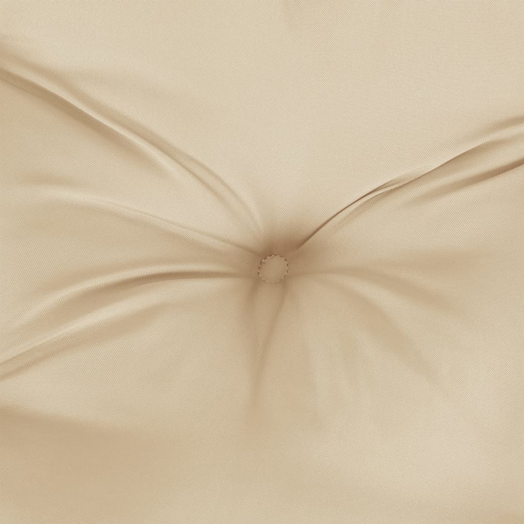 Cuscino da Esterno 2 pz Beige 100 x 50 x 7 cm