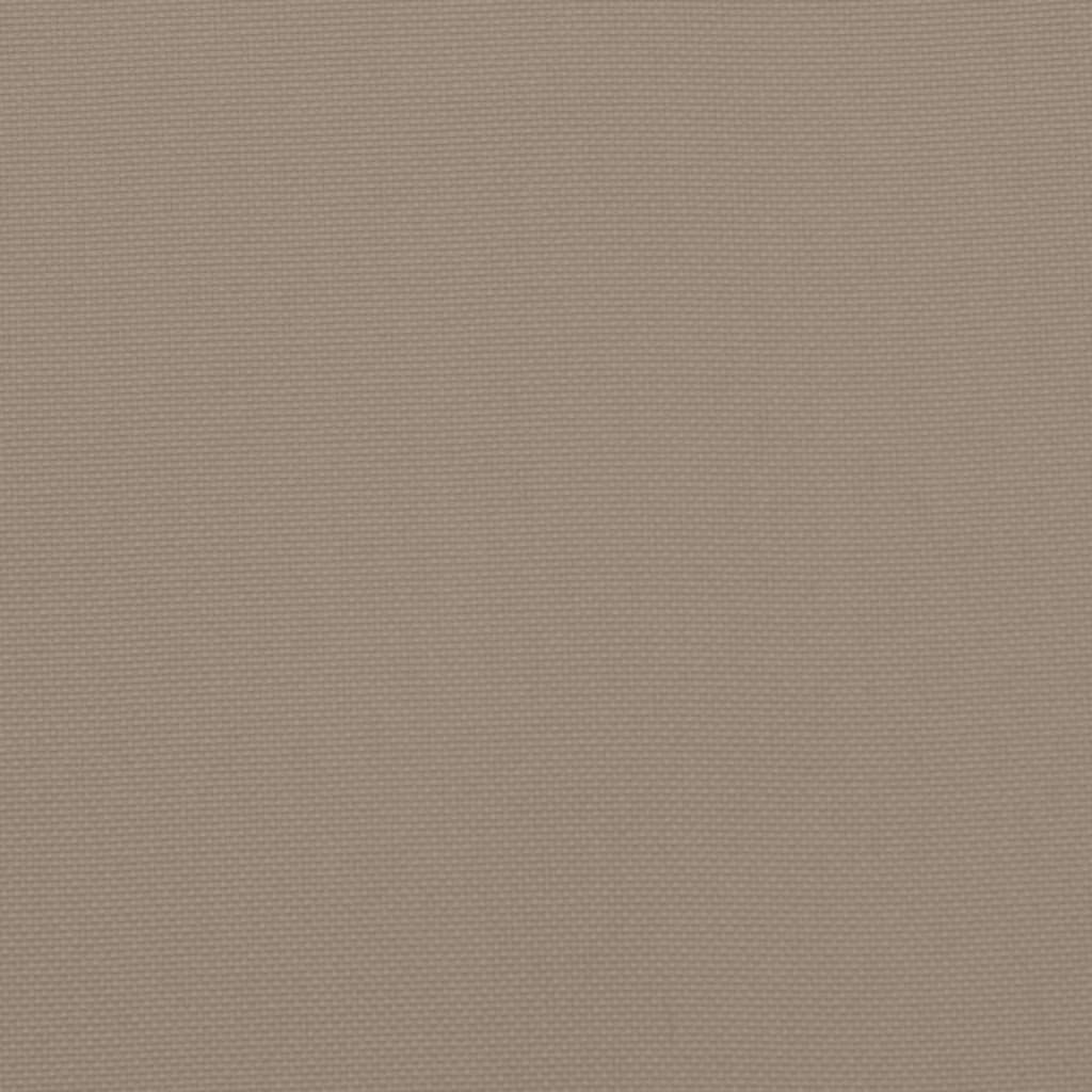 Cuscino da Esterno 4 pz Tortora 100 x 50 x 7 cm