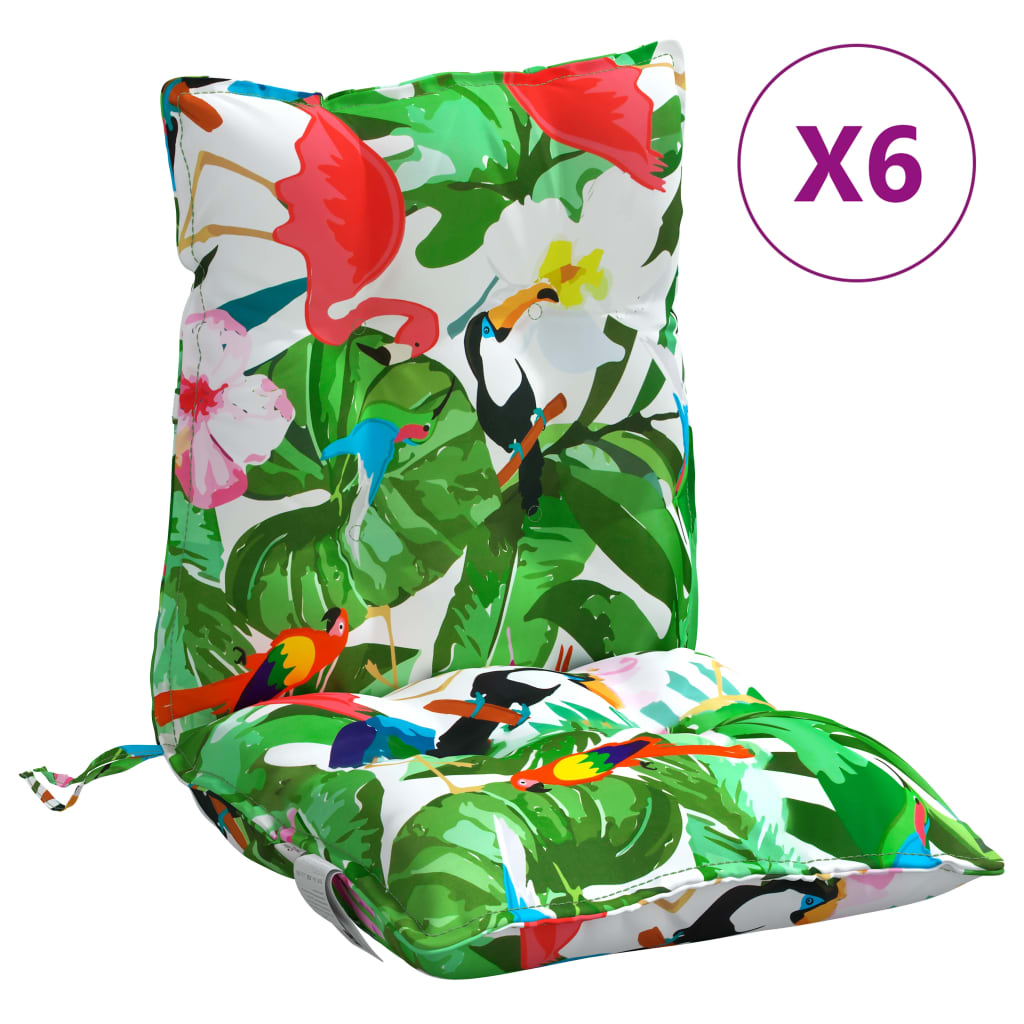 Cuscino da Esterno 6 pz Multicolore