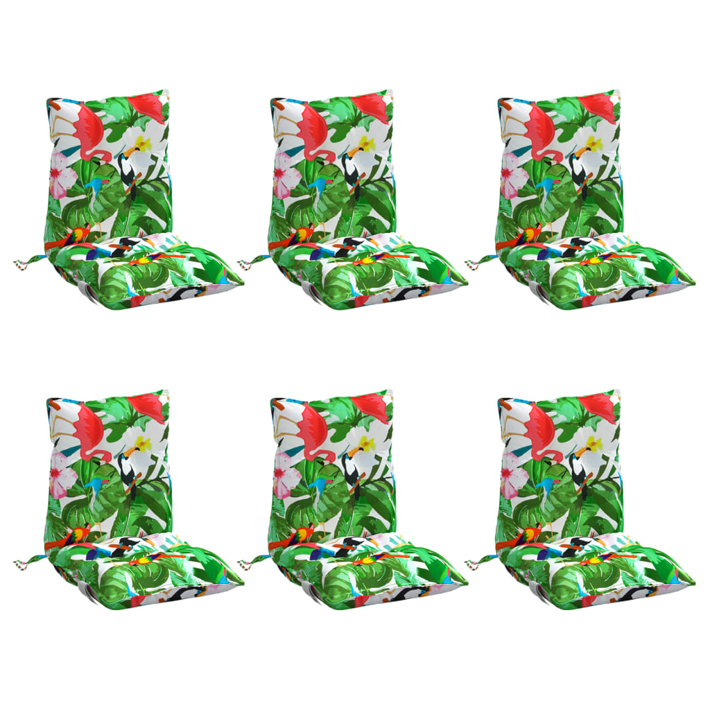 Cuscino da Esterno 6 pz Multicolore