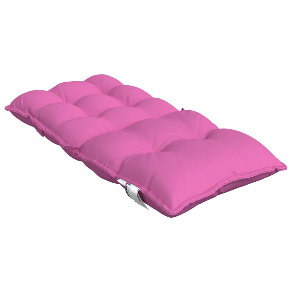 Cuscino da Esterno 4 pz Rosa 100 x 50 x 7 cm