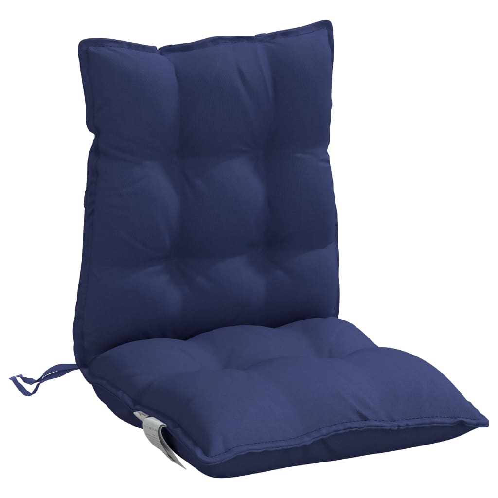 Cuscino da Esterno 6 pz Blu navy Solido