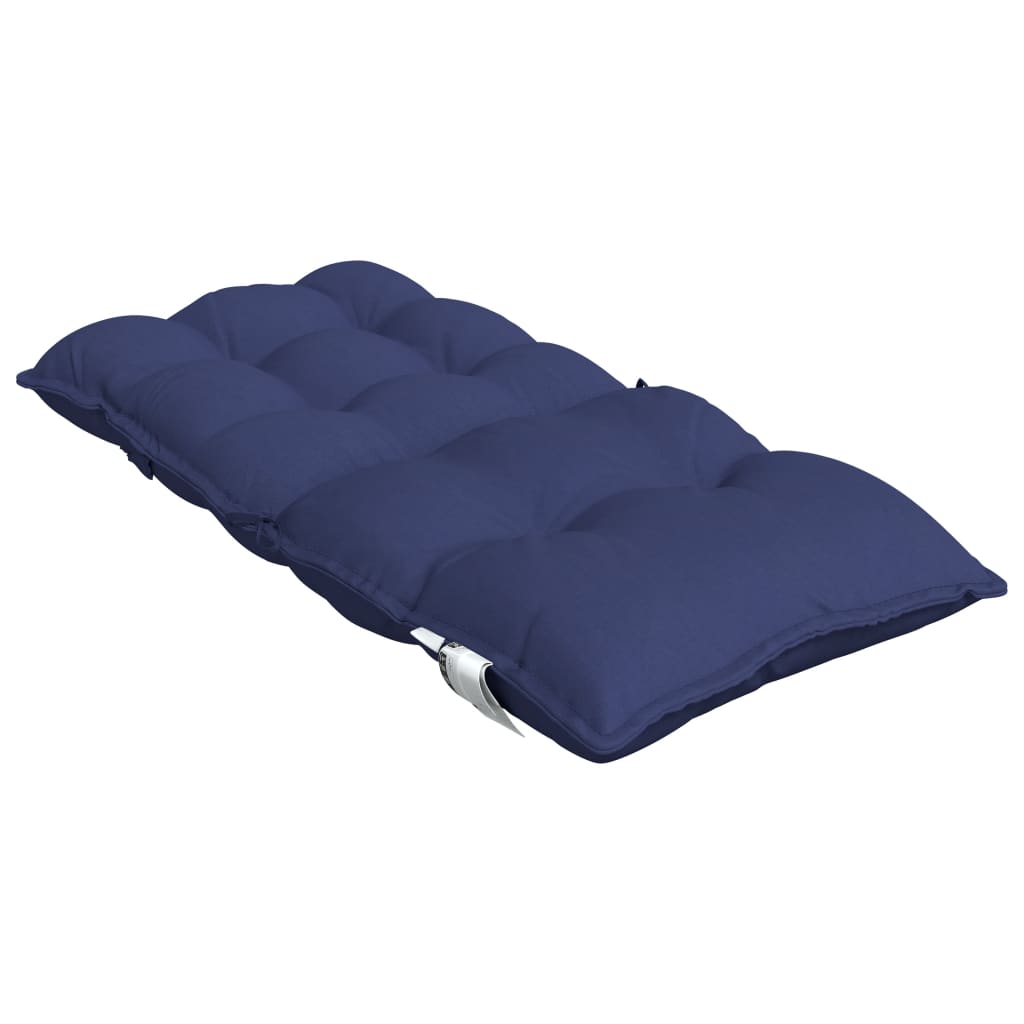 Cuscino da Esterno 6 pz Blu navy Solido
