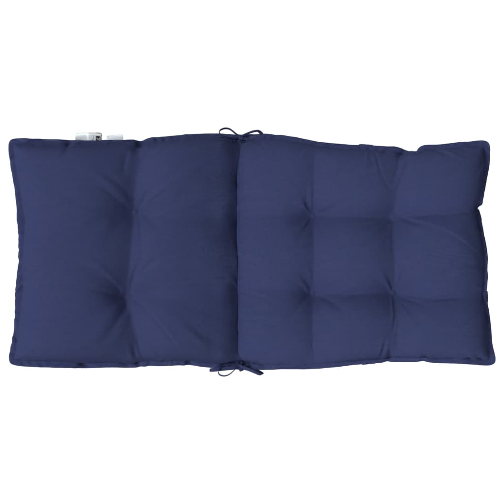Cuscino da Esterno 6 pz Blu navy Solido