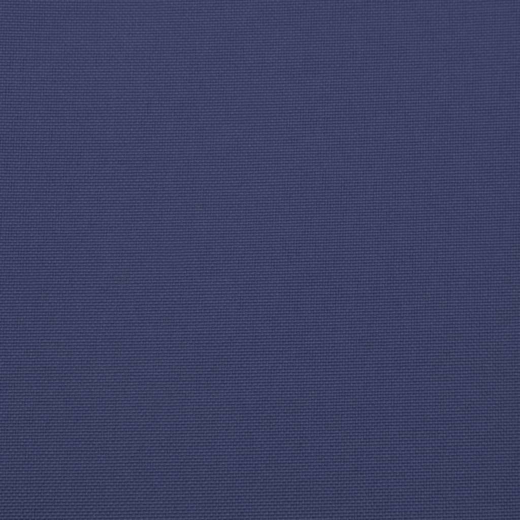 Cuscino per Pallet Blu Marino 80x80x12 cm in Tessuto
