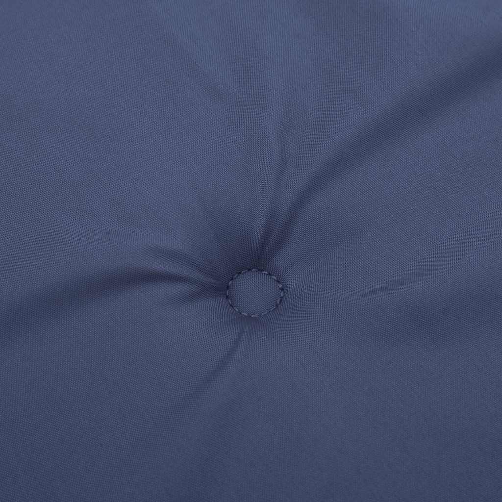 Cuscini per Pallet 4 pz Blu Marino 40x40x3 cm in Tessuto Oxford