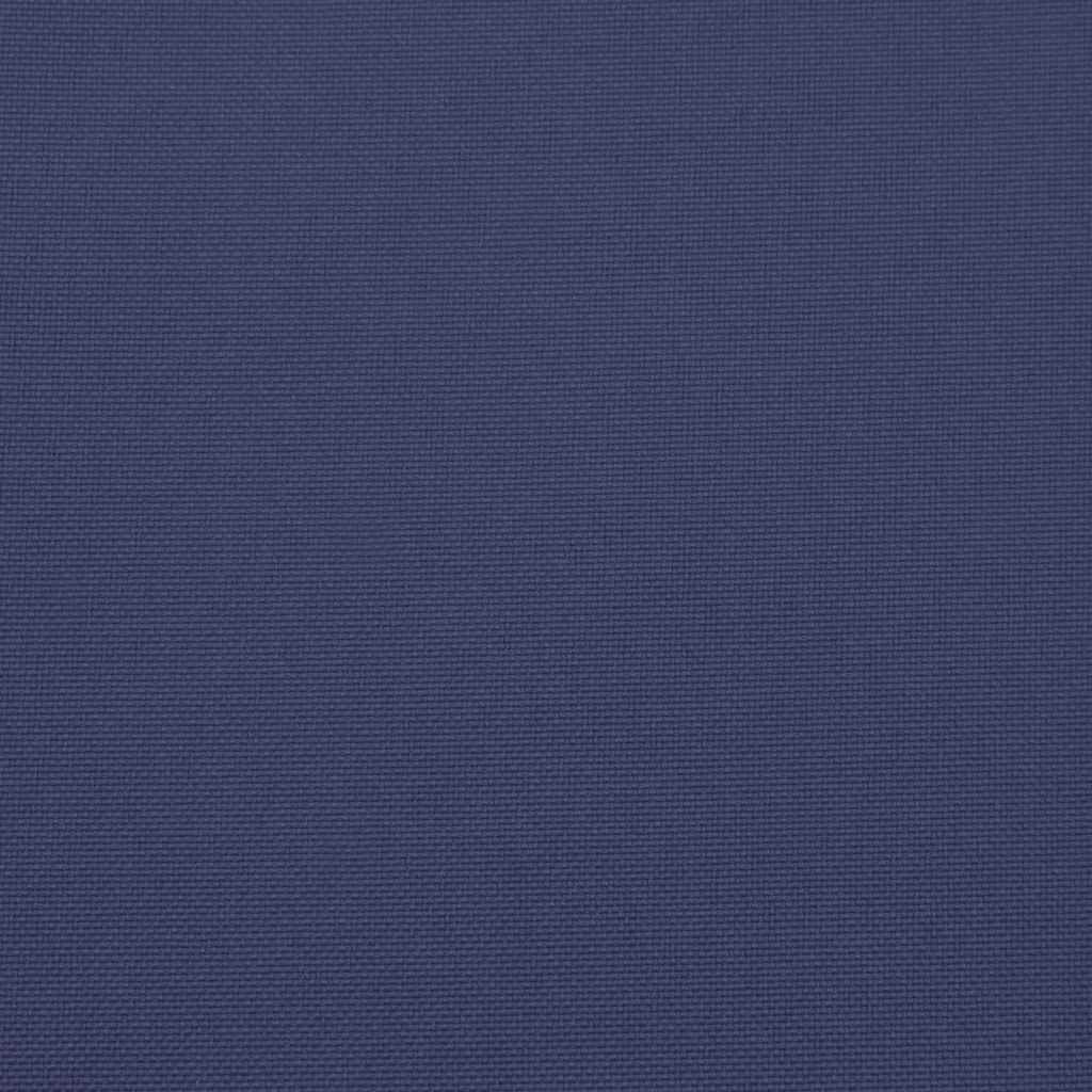 Cuscini per Pallet 4 pz Blu Marino 40x40x3 cm in Tessuto Oxford