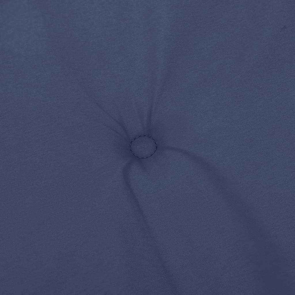Cuscini posteriori 4 pz Blu navy 100 x 50 x 4 cm