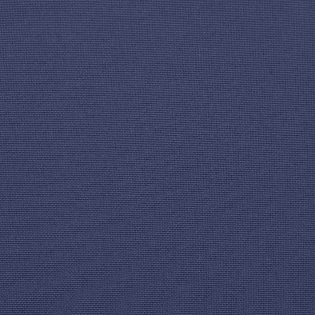 Cuscini per Pallet 3 pz Blu Marino in Tessuto Oxford