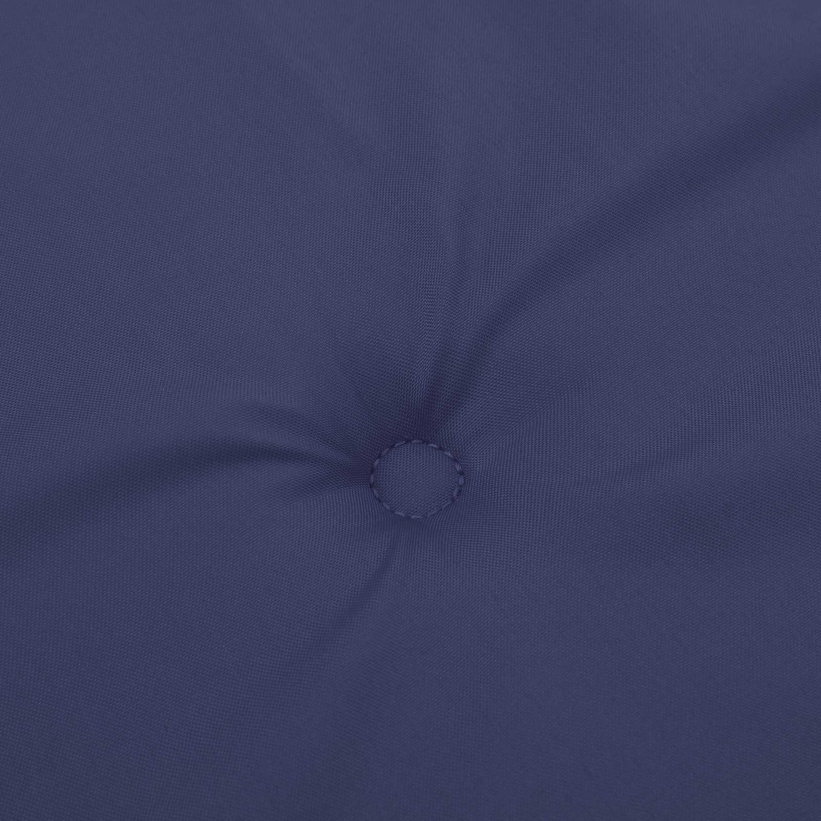 Cuscino da Esterno 2 pz Tessuto Blu navy 180 x 55 x 7 cm