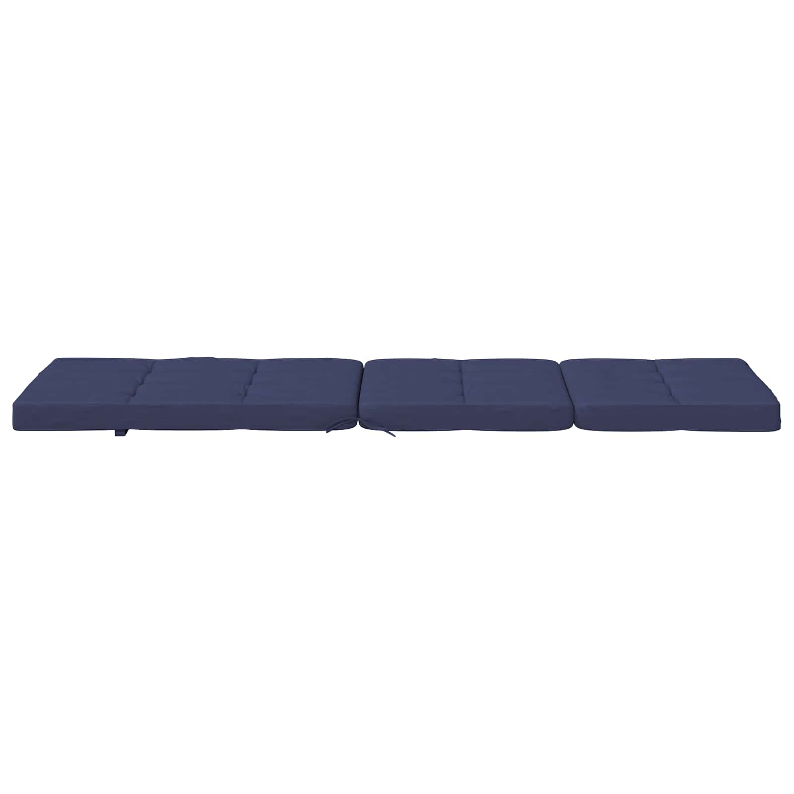 Cuscino da Esterno 2 pz Tessuto Blu navy 180 x 55 x 7 cm