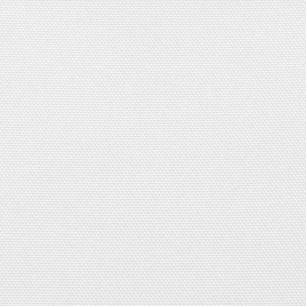 Paravento da Balcone Bianco 120x800 cm 100% Poliestere Oxford