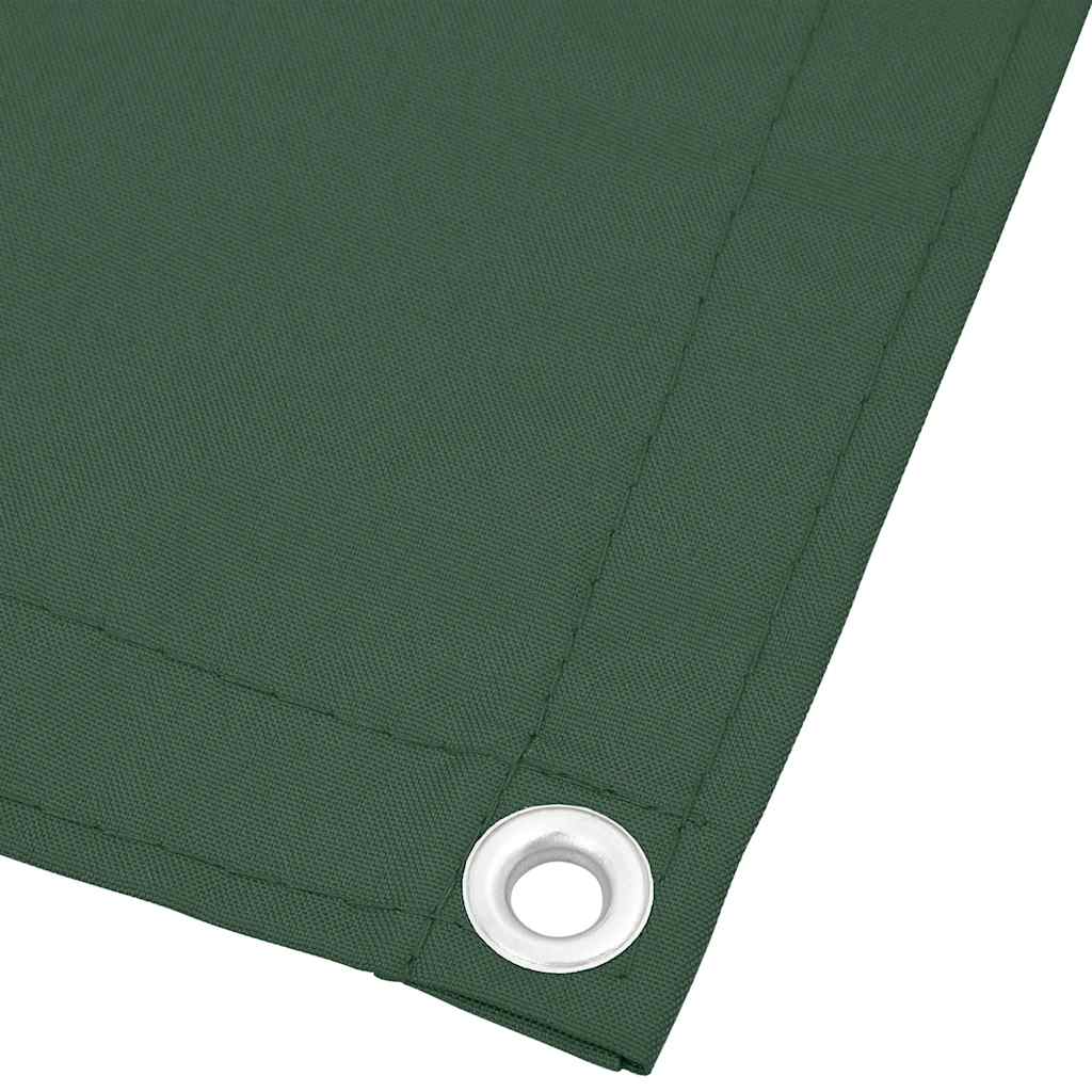 Paravento Balcone Verde Scuro 75x1000 cm 100% Poliestere Oxford