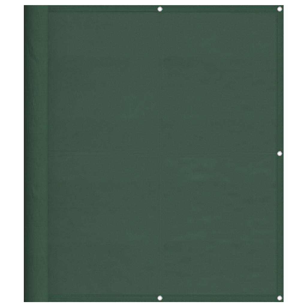 Paravento Balcone Verde Scuro 120x700 cm 100% Poliestere Oxford