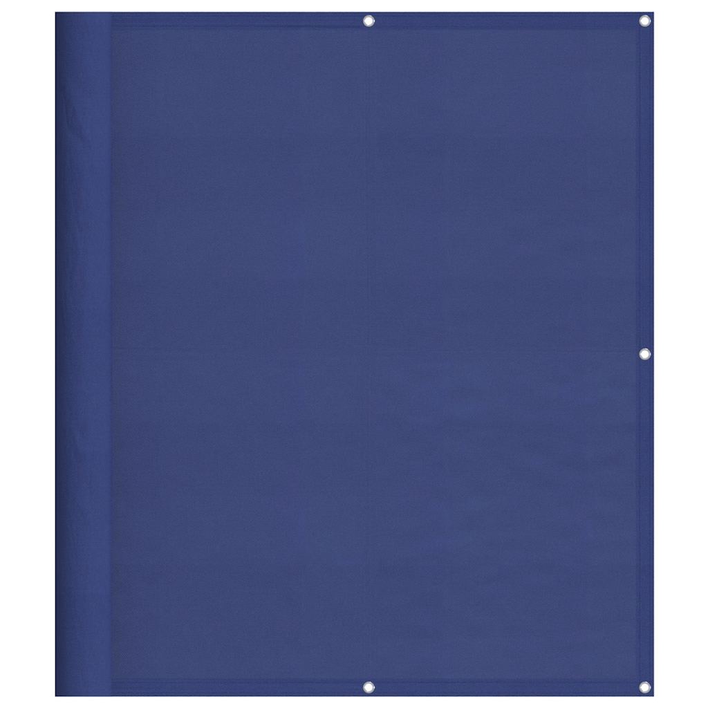 Paravento da Balcone Blu 120x700 cm 100% Poliestere Oxford