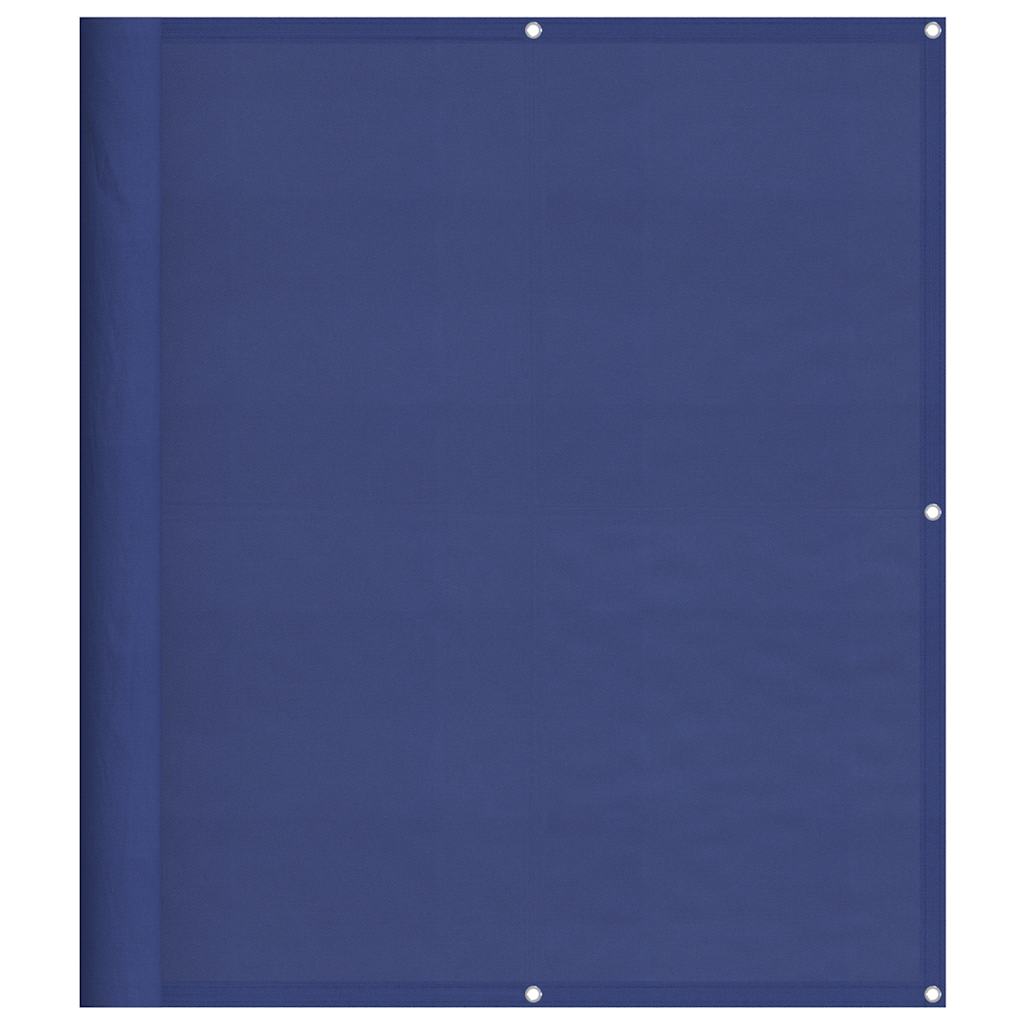 Paravento da Balcone Blu 120x1000 cm 100% Poliestere Oxford