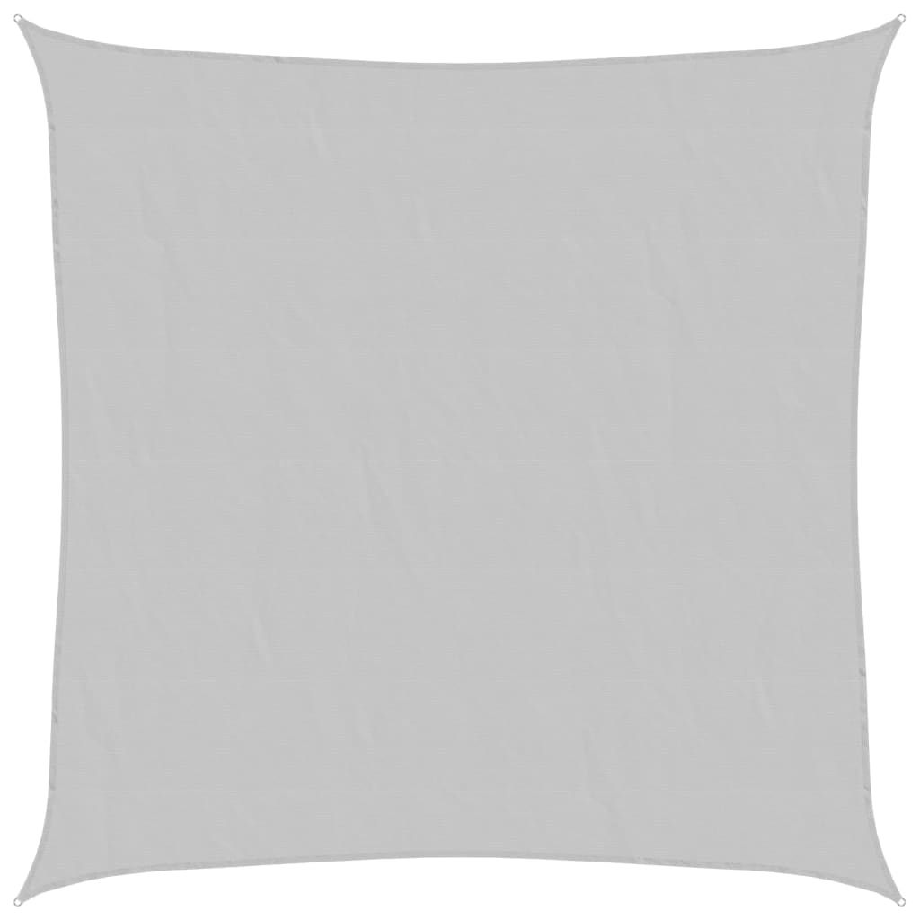 Vela Parasole Grigio Chiaro 2x2 m 100% Poliestere Oxford