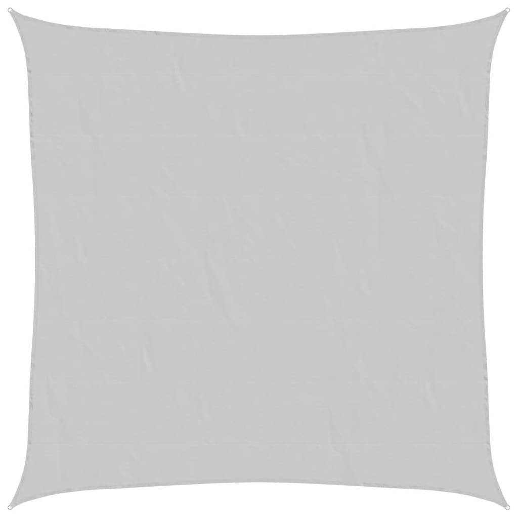 Vela Parasole Grigio Chiaro 6x6 m 100% Poliestere Oxford