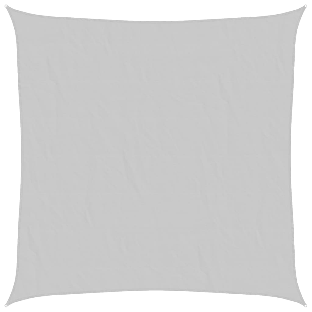 Vela Parasole Grigio Chiaro 7x7 m 100% Poliestere Oxford