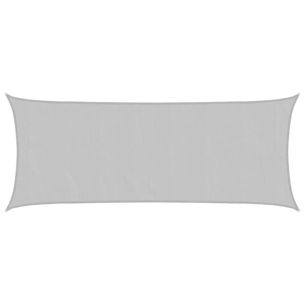 Vela Parasole Grigio Chiaro 5x2 m 100% Poliestere Oxford