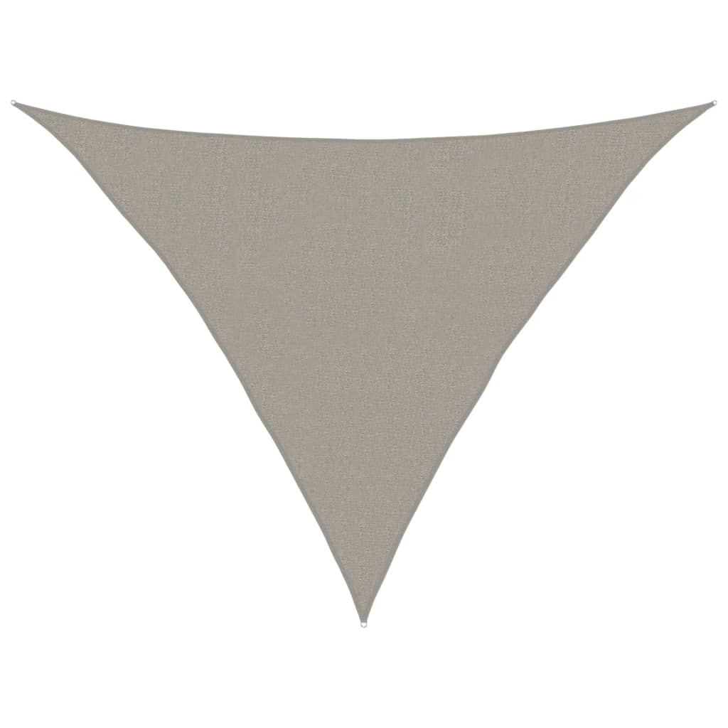 Vela Parasole 160 g/m² Triangolare 2,5x2,5x3,5 m in HDPE