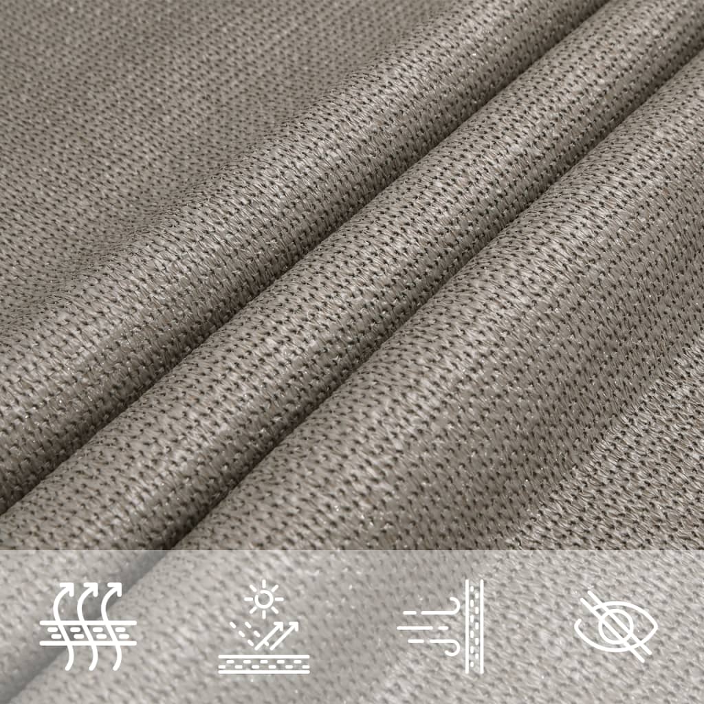 Vela Parasole 160 g/m² Triangolare 4x5x5 m in HDPE