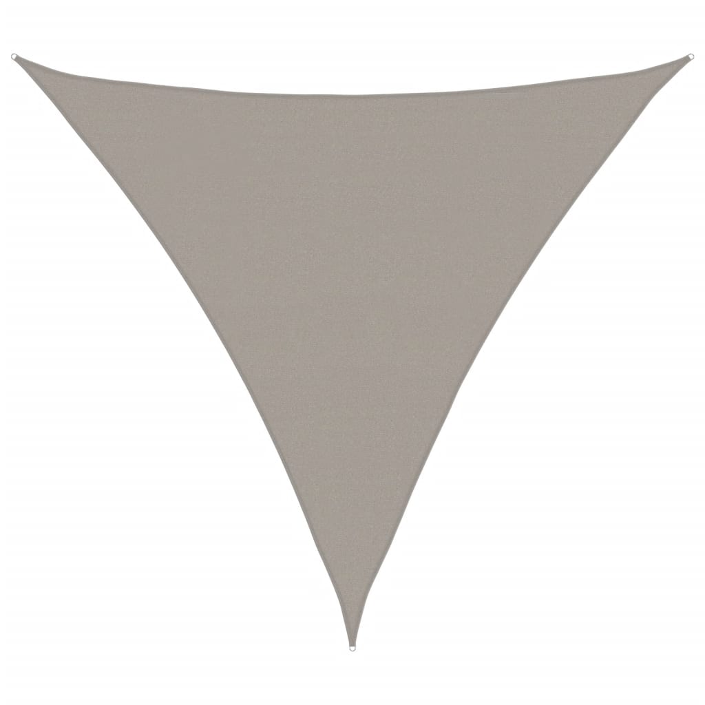 Vela Parasole 160 g/m² Triangolare 5x5x5 m in HDPE