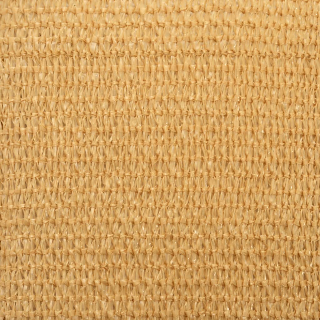 Vela Parasole 160 g/m² Quadrata Sabbia 6x6 m in HDPE