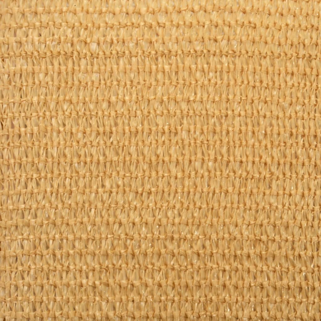 Vela Parasole 160 g/m² Trapezio Grigio Chiaro 4/5x3 m in HDPE