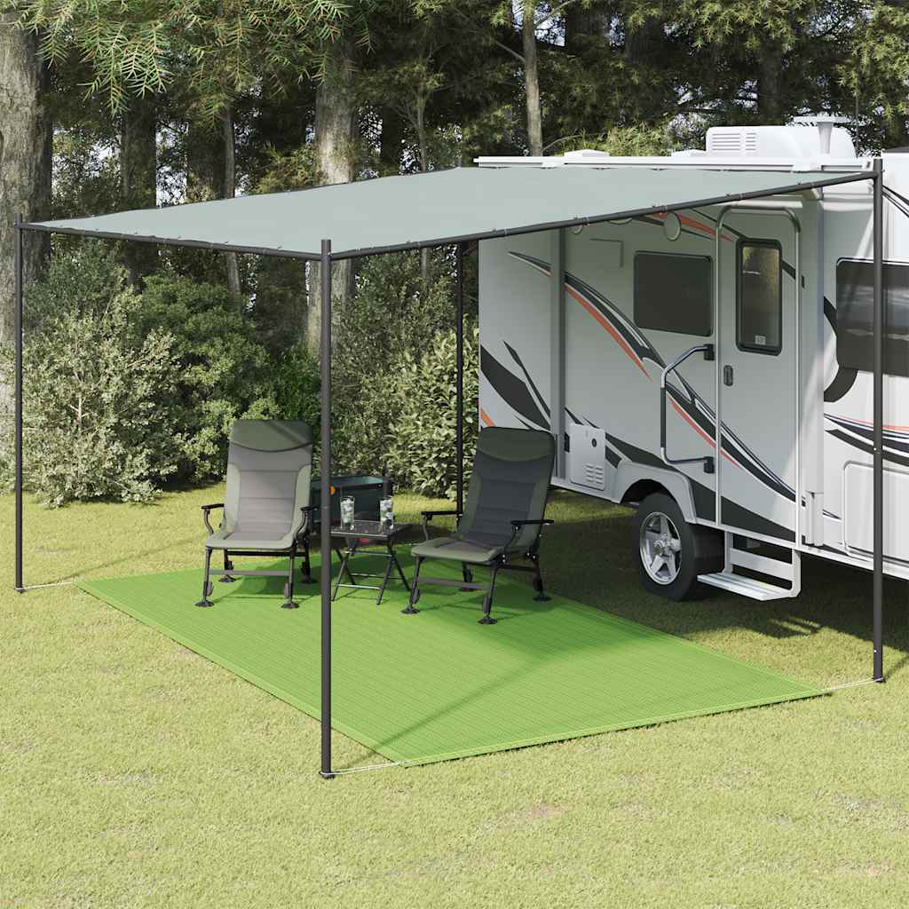 Tappeto da Tenda Verde Chiaro 250x400 cm HDPE