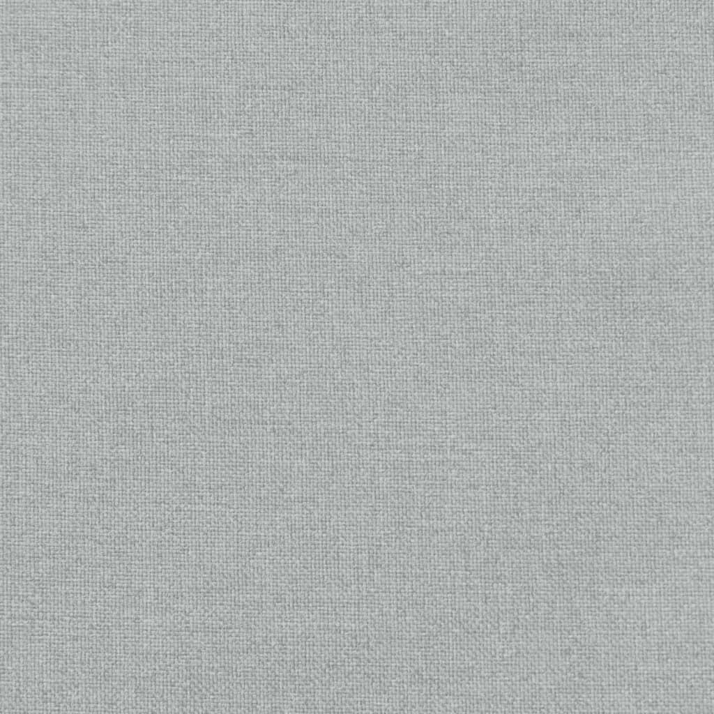 Cuscini Sedia Schiena Alta 4 Grigio Mélange 120x50x7 Tessuto