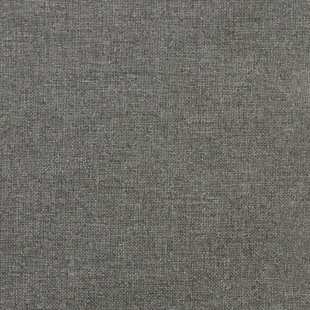 Cuscini Sedia Schiena Alta 6 Grigio Mélange 120x50x7 Tessuto