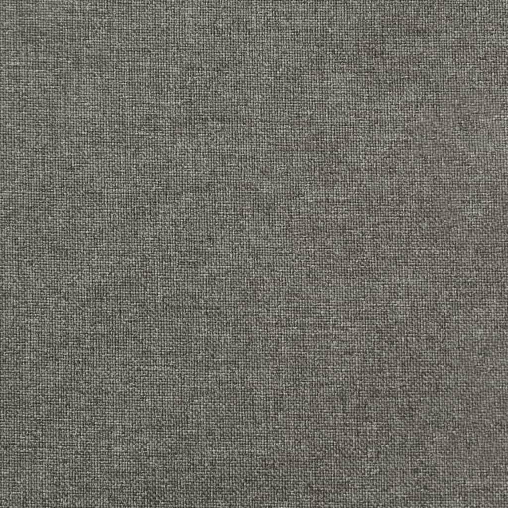 Cuscini Sedia Schiena Alta 6 Grigio Mélange 120x50x4 Tessuto