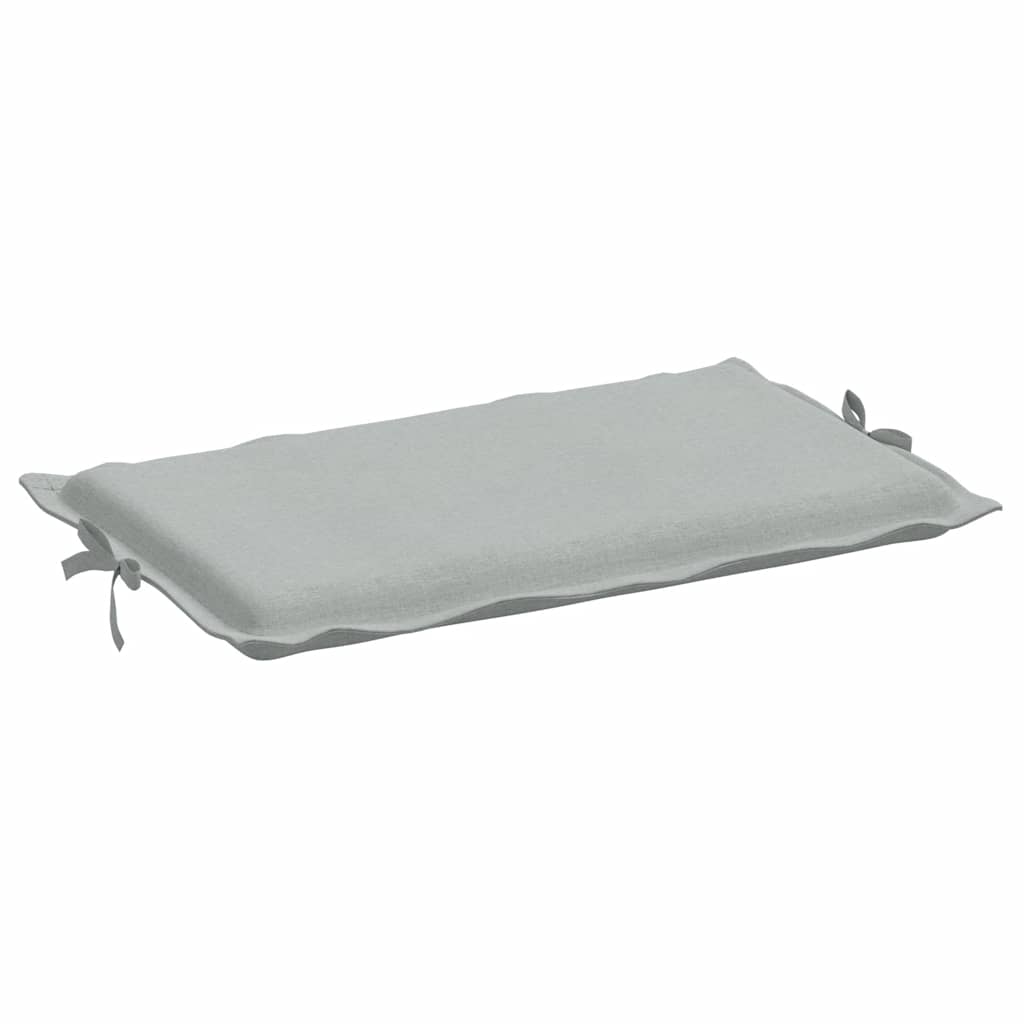 Cuscino per Lettino Prendisole Grigio Chiaro Mélange 186x58x4cm