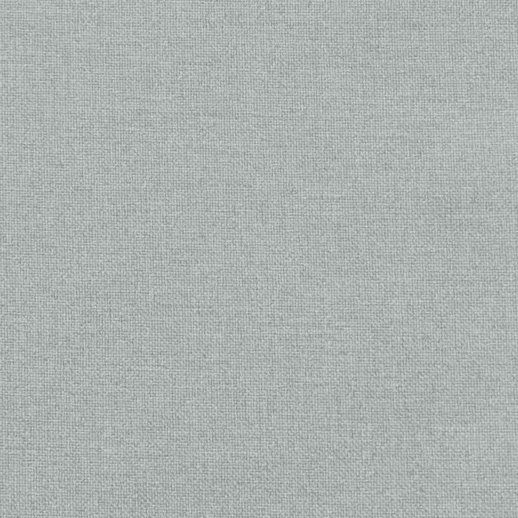 Cuscino per Lettino Prendisole Grigio Chiaro Mélange 186x58x4cm
