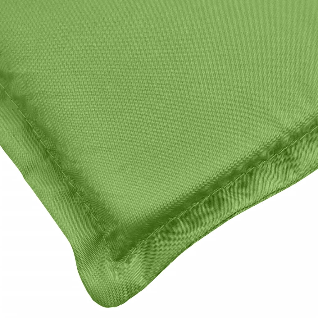 Cuscino Panca da Giardino Verde Mélange 180x50x7 cm in Tessuto