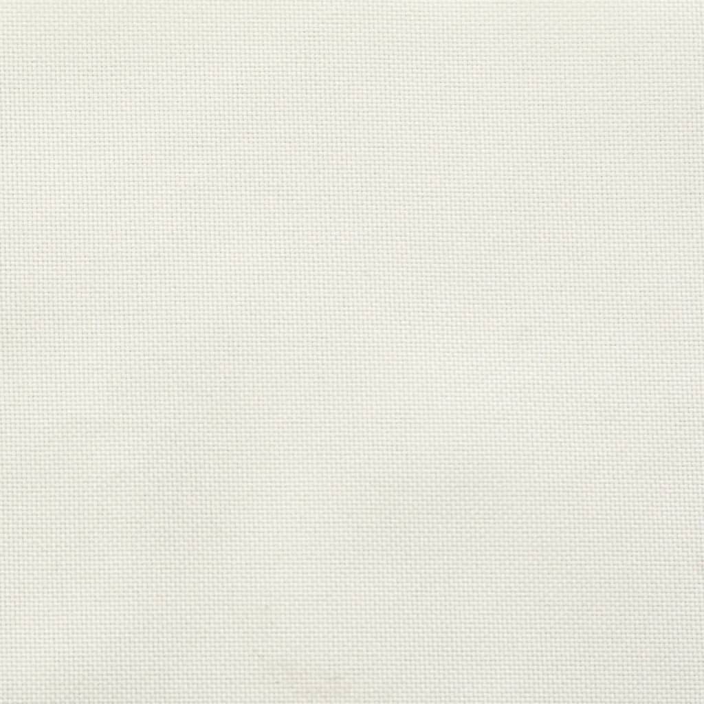 Cuscini Panca Giardino 2pz Crema Mélange 100x50x7cm Tessuto