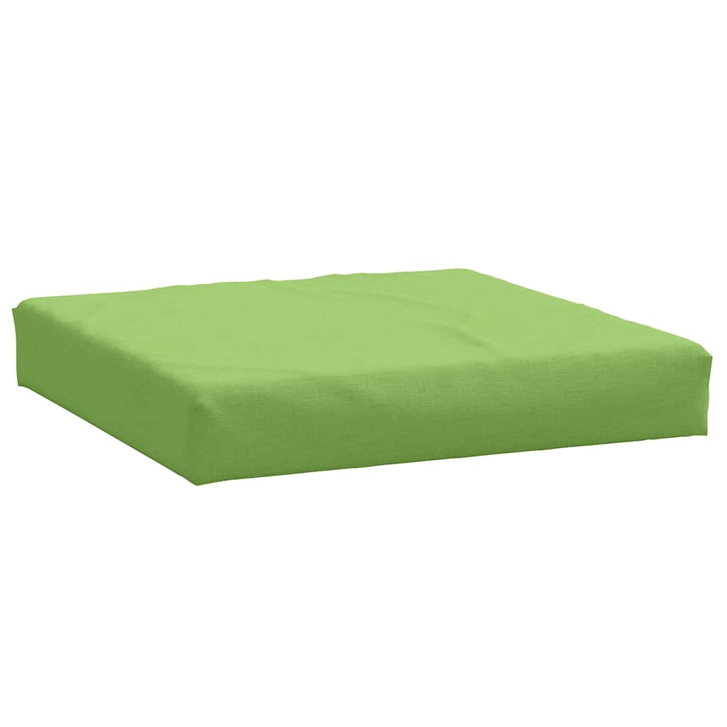 Cuscino per Pallet Verde Mélange 60x60x9,5 cm in Tessuto