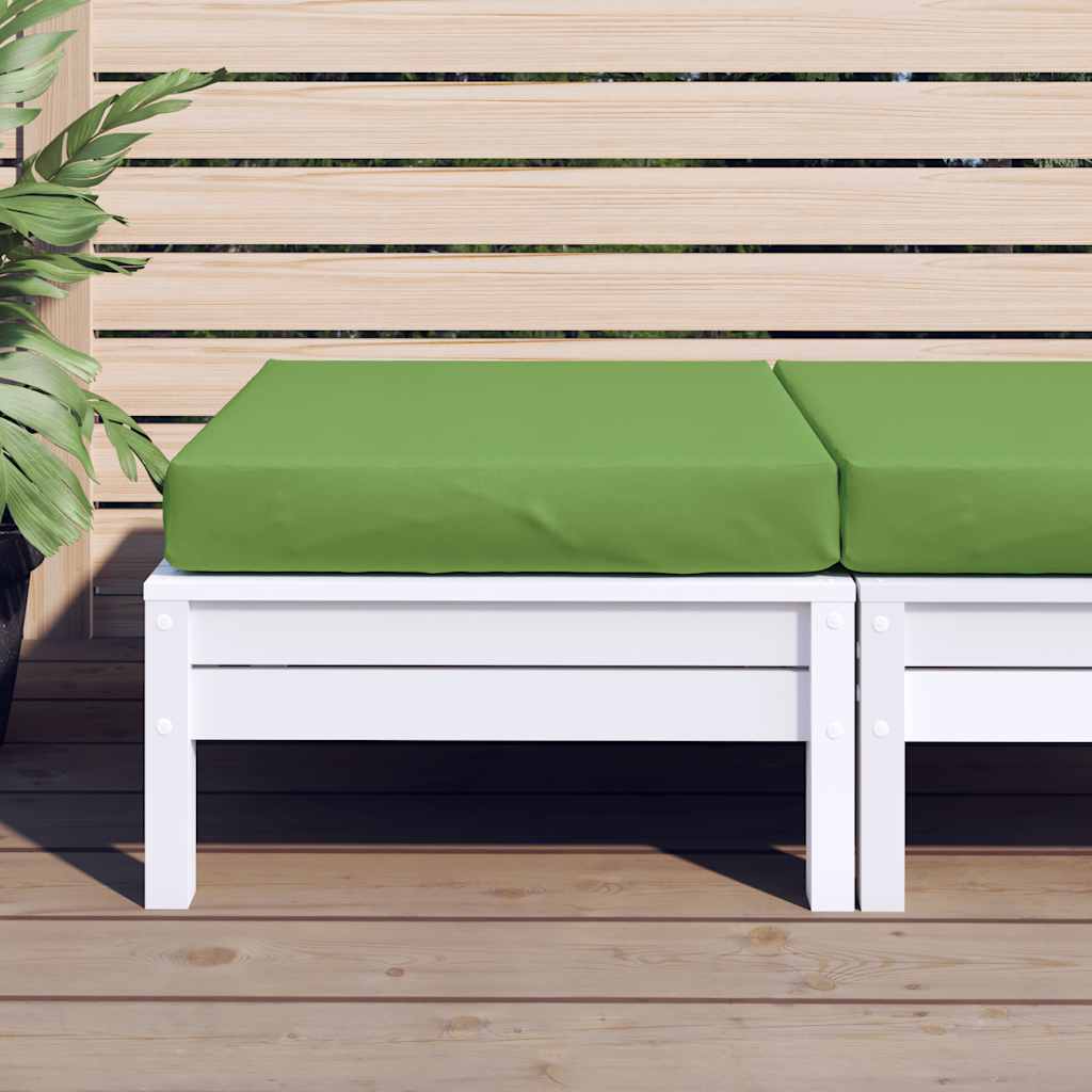 Cuscino per Pallet Verde Mélange 60x60x9,5 cm in Tessuto