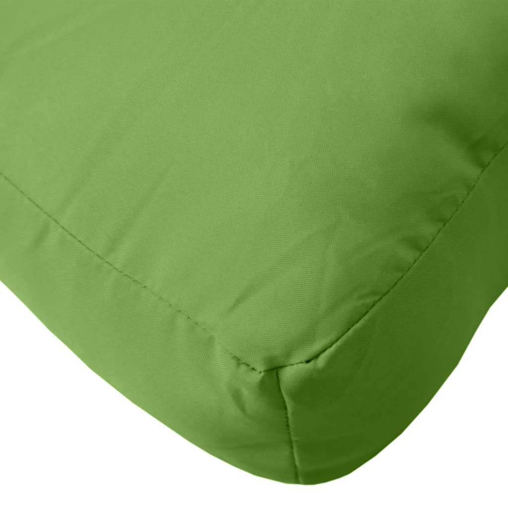 Cuscino per Pallet Verde Mélange 60x60x9,5 cm in Tessuto