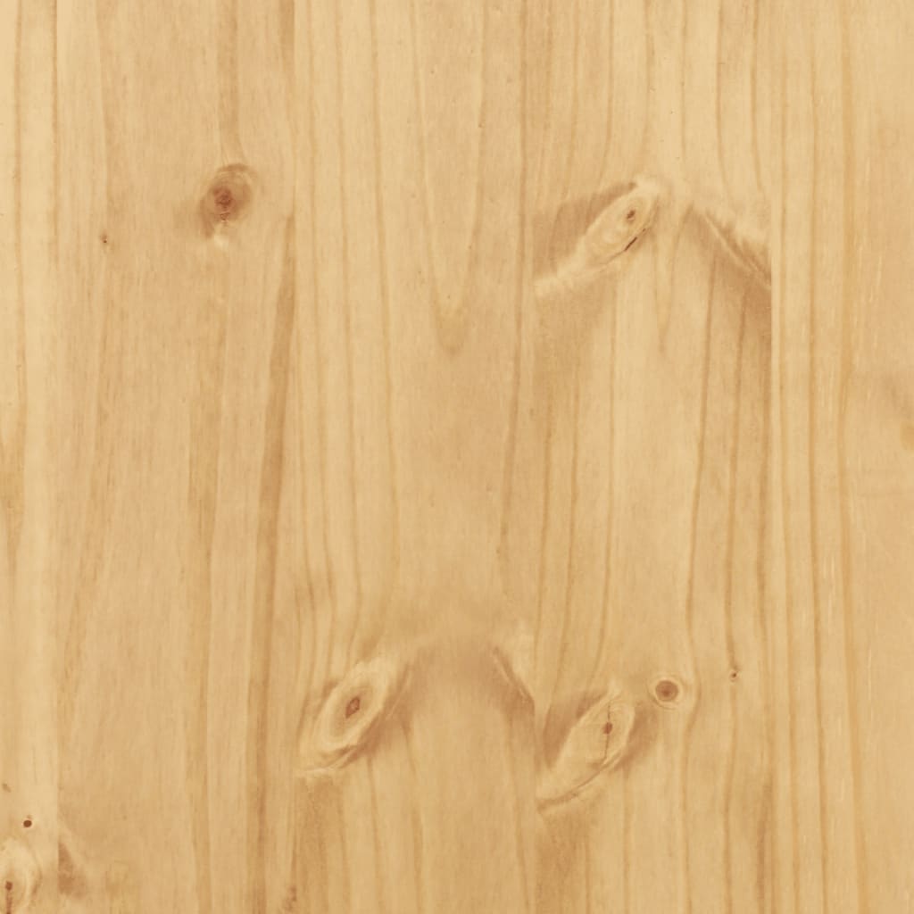 Scarpiera Corona 99x32x47 cm in Legno Massello di Pino