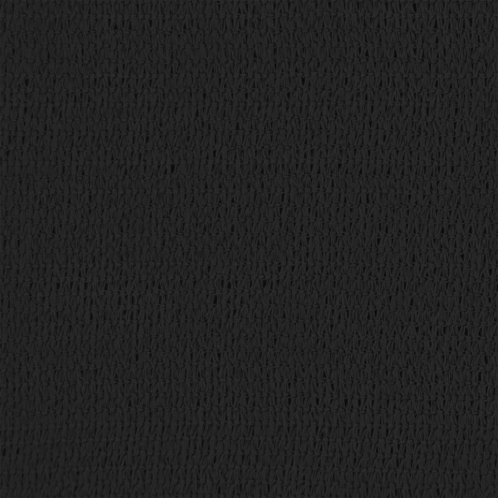 Schermo da balcone Nero 120 x 1000 cm HDPE e alluminio