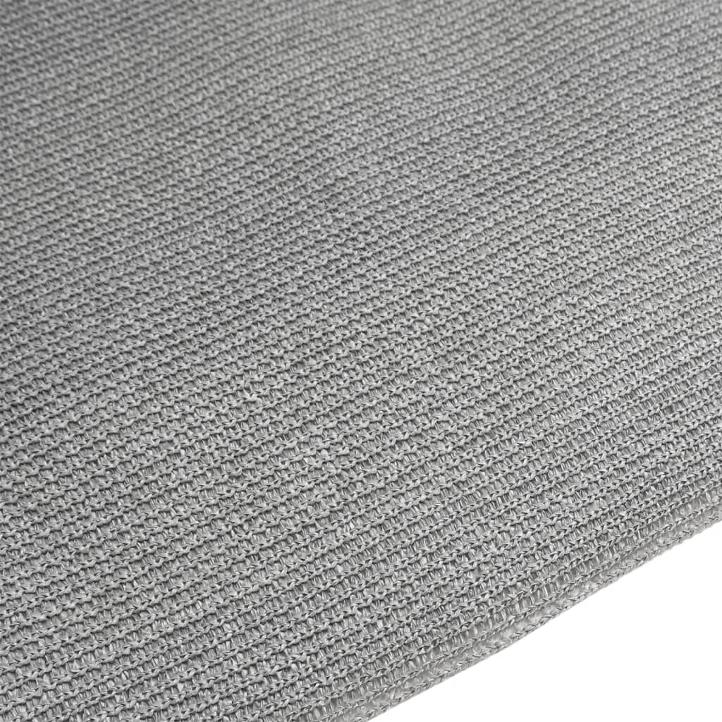 Rete per Privacy Grigio Chiaro 1,5x25 m in HDPE 195 g/m²