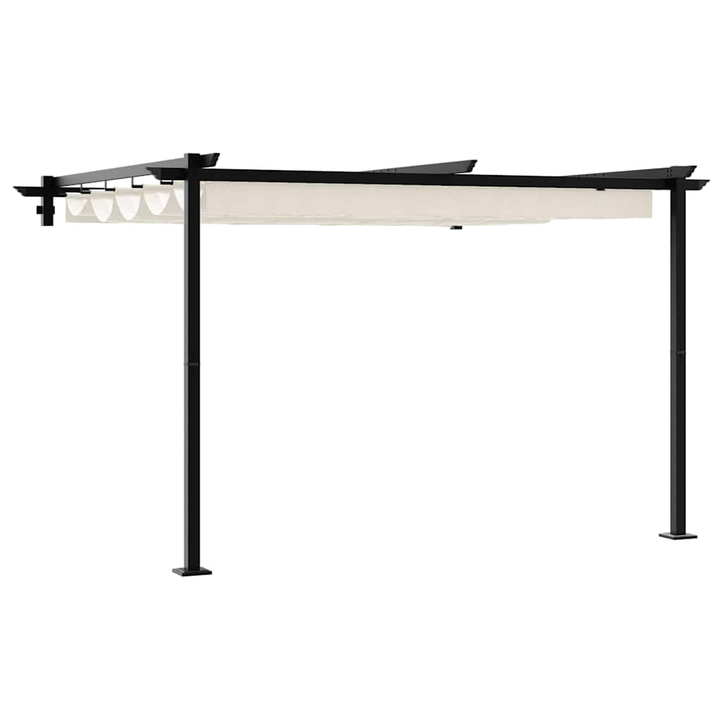 Gazebo 300 x 300 x 200 cm Crema Poliestere