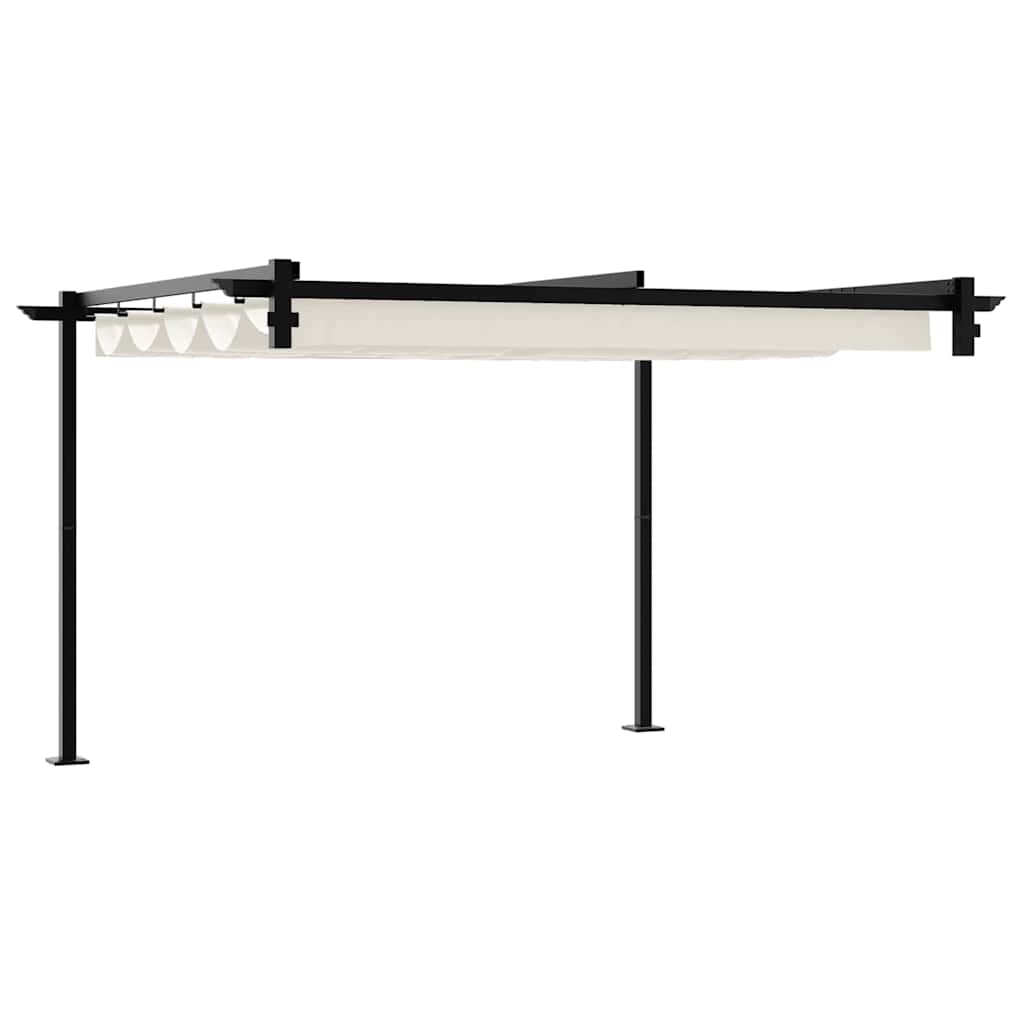 Gazebo 300 x 300 x 200 cm Crema Poliestere
