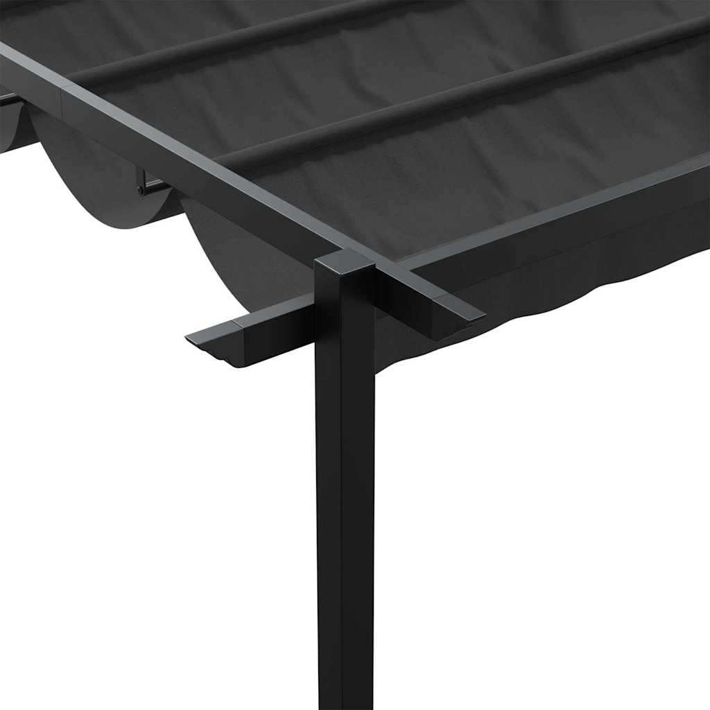 Gazebo 300 x 300 x 200 cm Antracite Poliestere